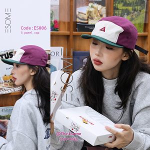 japanese 5 panel cap es006